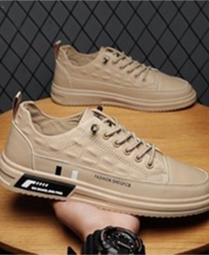 Fall Men's White Shoes 2024 New Casual Shoes Korean Trendy Wild Sneakers Youth Sports Fashion Shoes Men