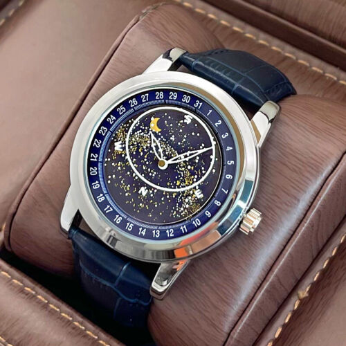 Men's Rotating Starry Sky Automatic Mechanical Watch Luminous Business Fashion