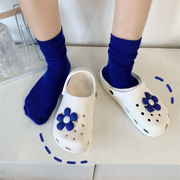 Hole Shoes Ins Girl's Heart Feeling of Shit Cute Cartoon Cow Toe Box Soft Bottom Thick Bottom for Outdoors Sandals Women's Summer - Image 39