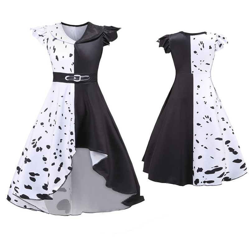 Girls Kids Halloween dress Costume Fancy Halloween Cosplay Party Outfit - Image 19