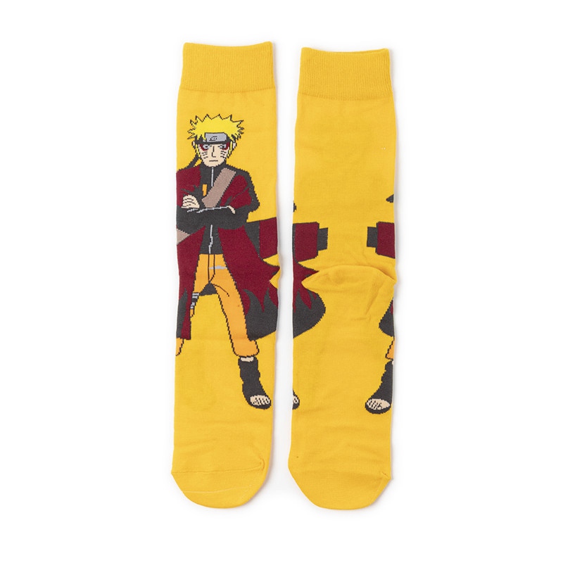 2PC Cartoon Socks Ninja Cotton Cartoon Socks Cotton Man Manufacturer Women's Cross-Border Socks Trendy Socks TV Wholesale Anime Men's Socks - Image 3
