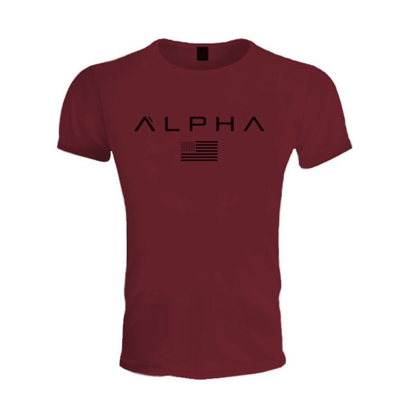 Muscle Doctor European and American Summer round Neck Casual Sports T-shirt Men's Short Sleeve Fitness Running Training Wear Factory Wholesale - Image 5