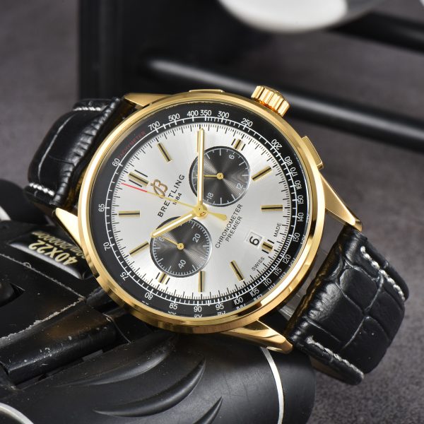 Breitling Premier B01 Chronograph 42 Men's Five Pin Multi Function Watch B Premier - Image 18