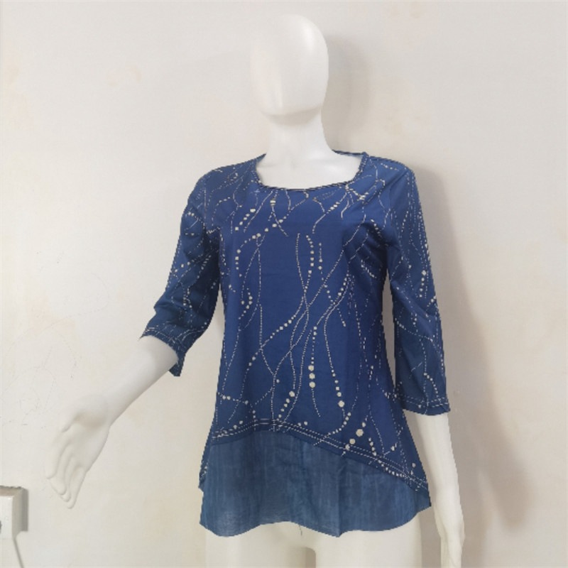 Womens Floral Long Sleeve T-Shirt Tunic Tops Ladies Casual Blouse Tee Plus Size - Image 11