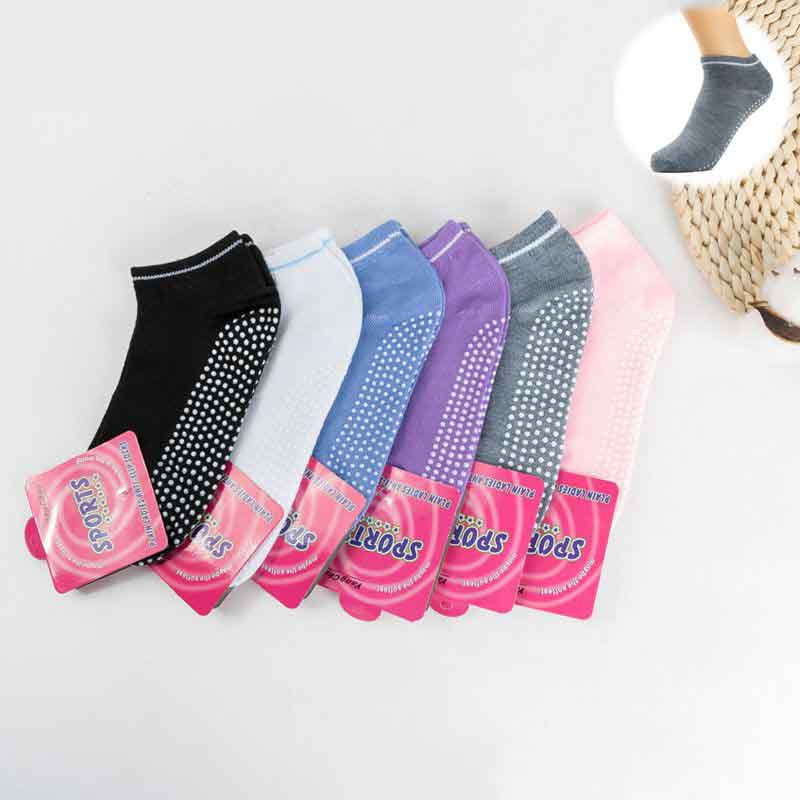 Yoga Socks Sports Gym Non Slip Ballet Exercise Grip Cotton Pilates For Women - Image 20