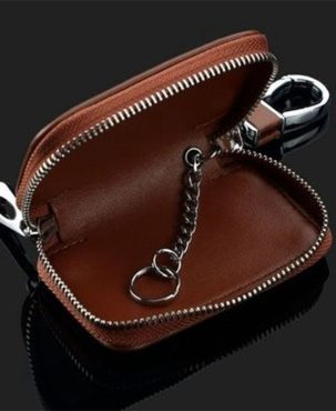 Factory Direct Sales Car Key Case for Haval Hyundai Audi Toyota Zipper Bag Key Cover