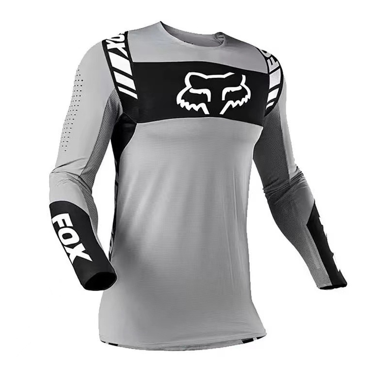 New Men's FOX Cycling Jersey DH MTB Off Road Racing Clothing Long sleeve tops - Image 9