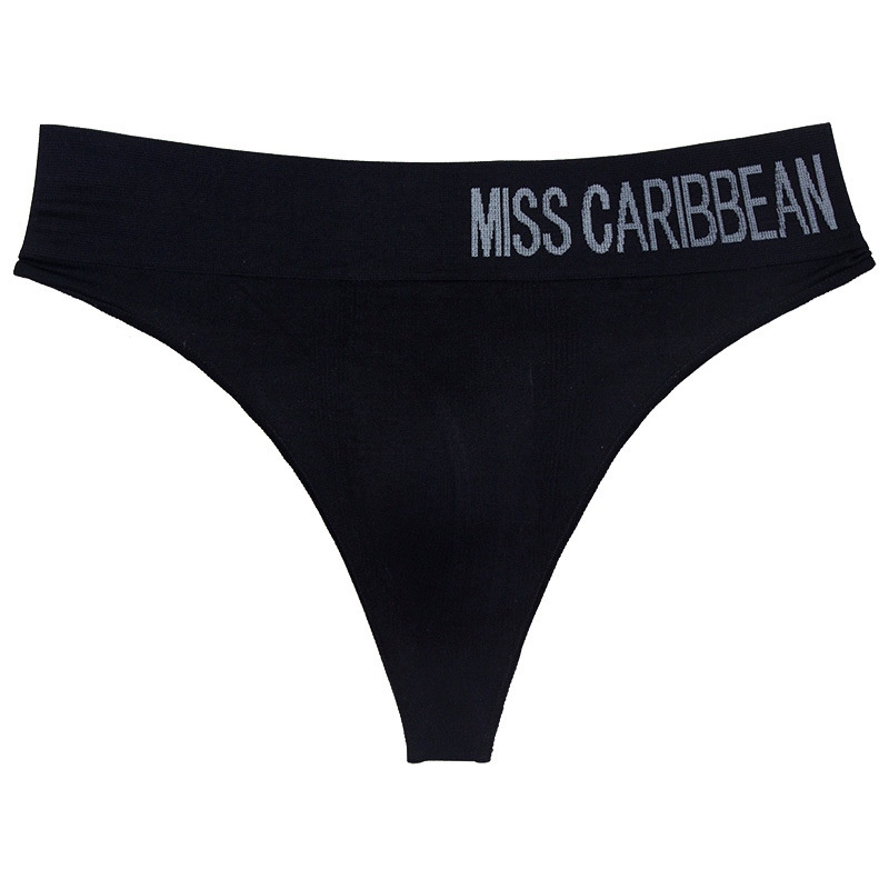 Men's Underwear Sexy U Convex Sports Fitness Letters Wide Waist Mid-High Waist Seamless Briefs T-Shaped Panties - Image 6