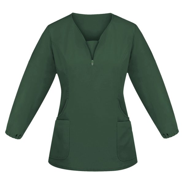 2024 Amazon Operating Room Autumn and Winter Hand Washing Suit Women's Long-Sleeved Overalls Nurse Surgeon Disposable Protective Coveralls Overalls - Image 15