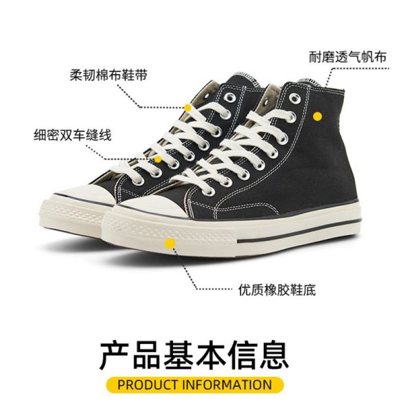 Converse All Star High Tops WOMENS & MENS Chuck Taylor OX Canvas Trainers Shoes - Image 15