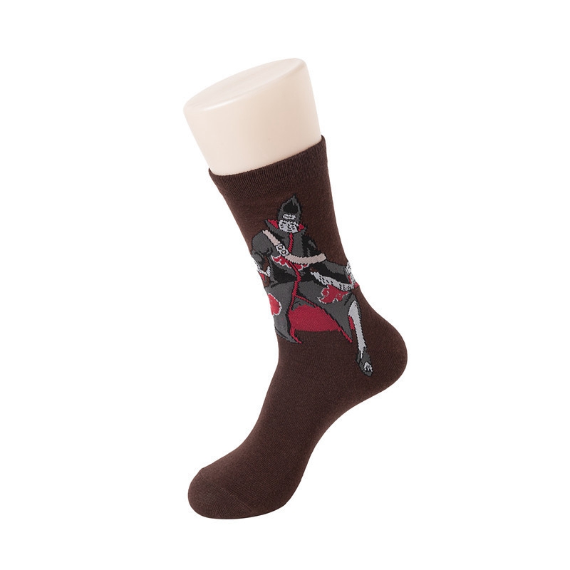 2PC Cartoon Socks Ninja Cotton Cartoon Socks Cotton Man Manufacturer Women's Cross-Border Socks Trendy Socks TV Wholesale Anime Men's Socks - Image 13