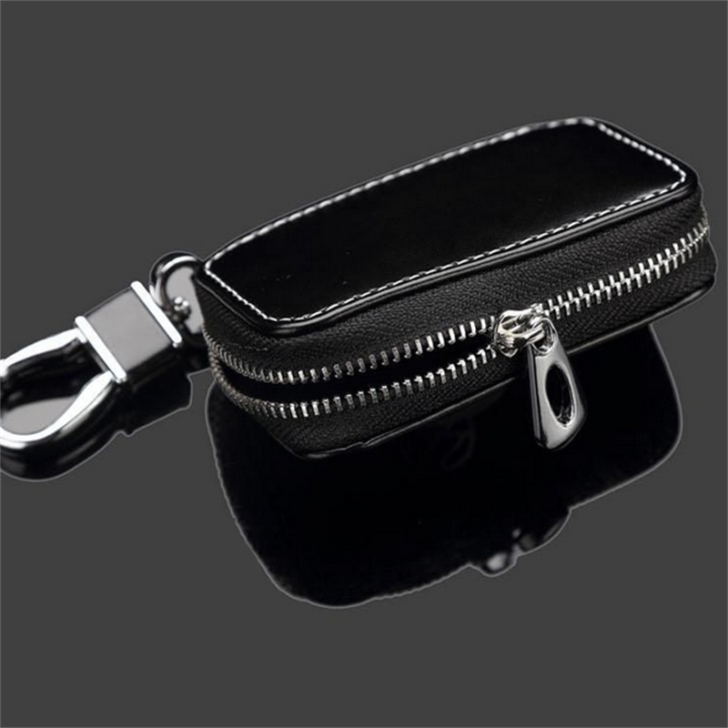 Factory Direct Sales Car Key Case for Haval Hyundai Audi Toyota Zipper Bag Key Cover - Image 3