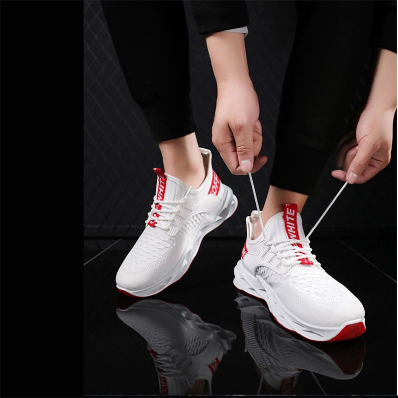Men's Trainers Sneakers Sports Running Walking Outdoor Gym Shoes, Breathable - Image 4