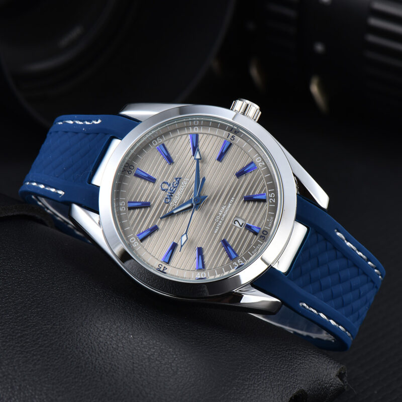 Omega Seamaster Aqua Terra 150M Steel On Rubber Strap Planet Series O Seamaster 150 Rubber