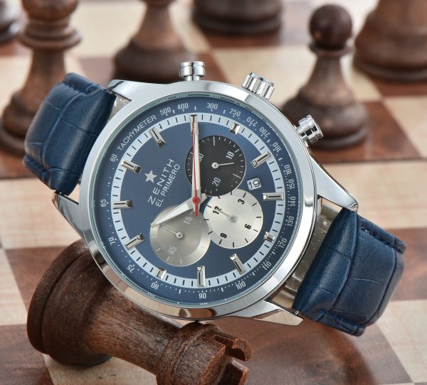 Zenith Chronomaster EL Primero Men's Large Dial Waterproof Quartz Watch Z Chronomaster