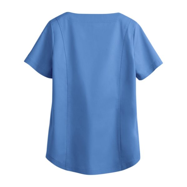 Amazon Operating Room Short Sleeve Hand Washing Suit Women's Jacket Short T Work Clothes Nurse Surgeon Disposable Protective Coveralls Work Clothes B - Image 27
