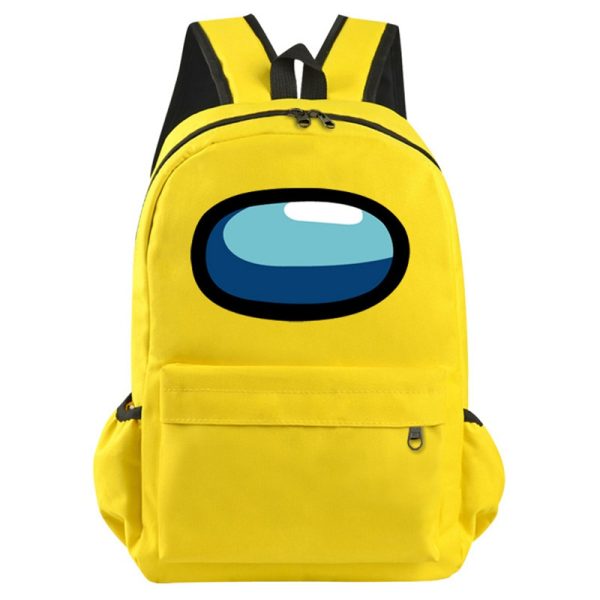 Original Among US Game Original Book Bag Student Backpack Hot Peripheral Backpack Red Schoolbag - Image 4