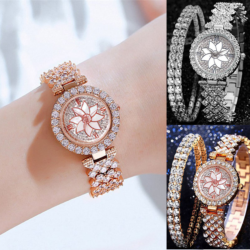 ZZ Watch & Bracelet Sets Ladies Women Analogue Wrist Watch Stainless Steel Gift/Box - Image 10