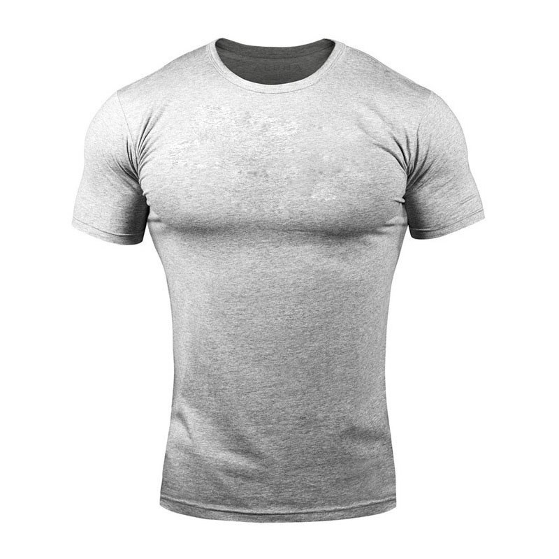Muscle Doctor European and American Summer round Neck Casual Sports T-shirt Men's Short Sleeve Fitness Running Training Wear Factory Wholesale - Image 21