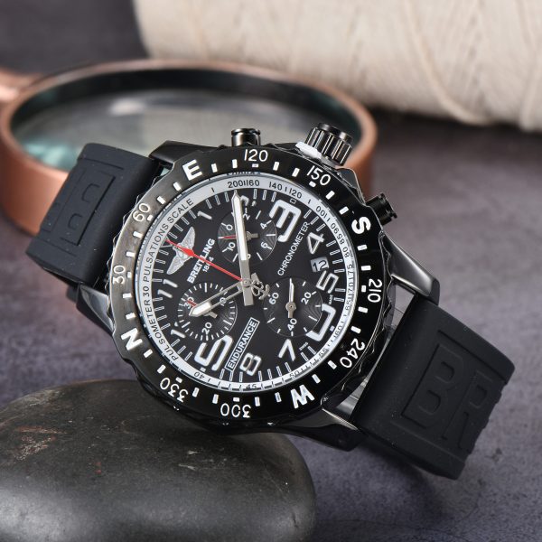 Breitling Professional Endurance Pro Casual Quartz Wrist Watch Rubber Belt B Endurance Pro2 - Image 9