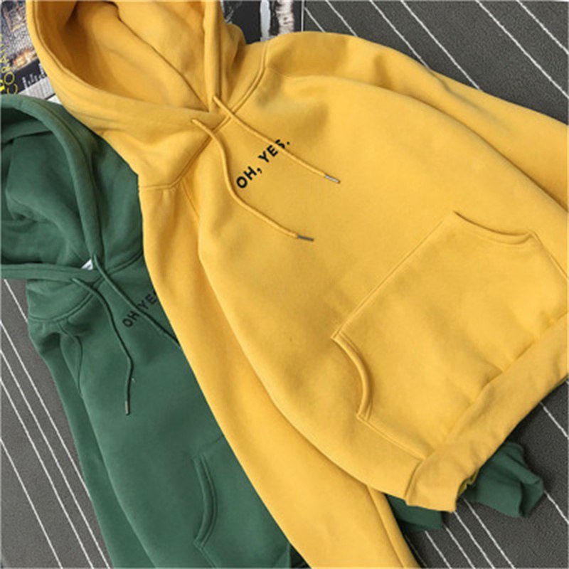 Autumn and Winter Clothing Brushed Hoody Women's Korean-Style Trendy Student Harajuku BF Hoodie Loose Long Sleeve Top Pullover Coat Women - Image 5