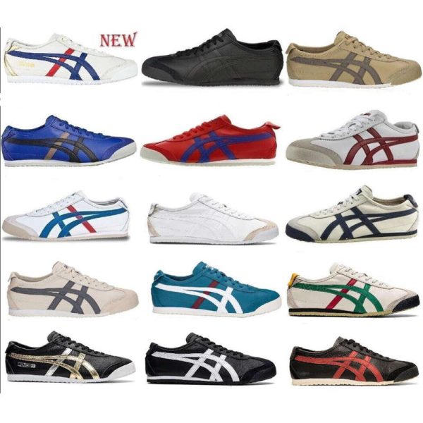 Onitsuka Tiger MEXICO 66 Casual Shoes ASICS Pelle Sneaker Men Women OT MEXICO 66