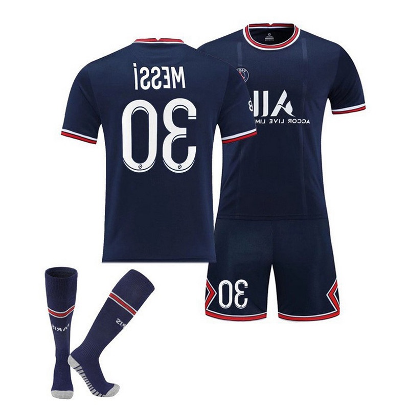 30 for Kids Football Kits Soccer Jersey Training T-shirt Suit 21/22 - Image 7