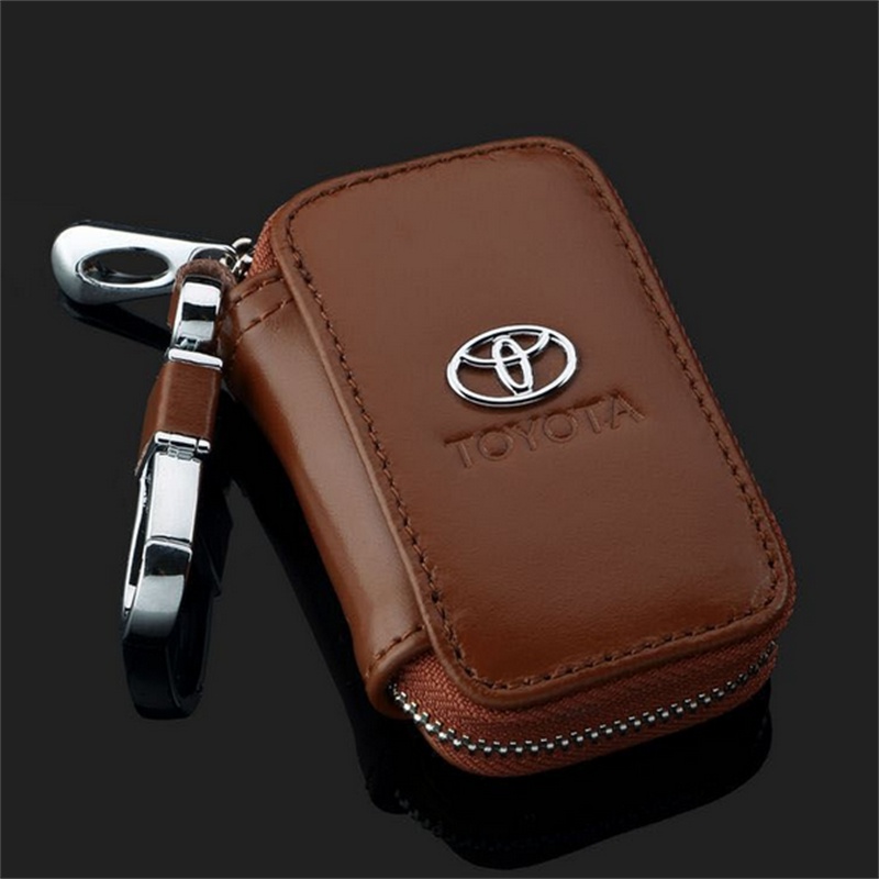 Factory Direct Sales Car Key Case for Haval Hyundai Audi Toyota Zipper Bag Key Cover - Image 5