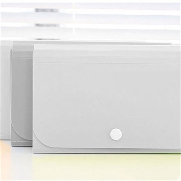 Deli 5561 File Holder Office Ticket Clips 12-Layer Mini File Bag Briefcase Bill Bag Wholesale - Image 7