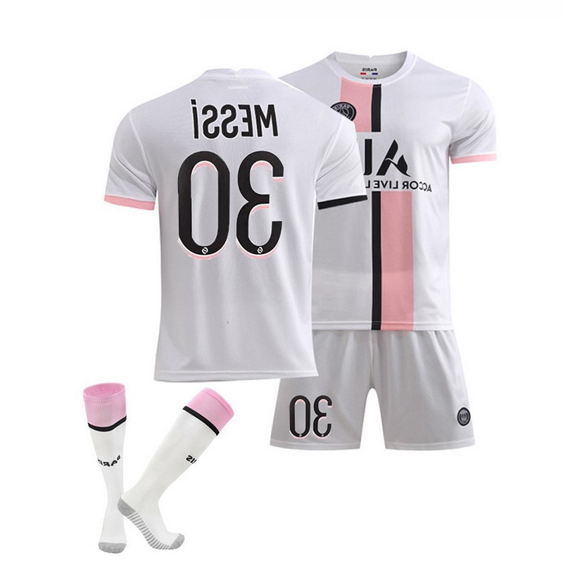 30 for Kids Football Kits Soccer Jersey Training T-shirt Suit 21/22 - Image 8