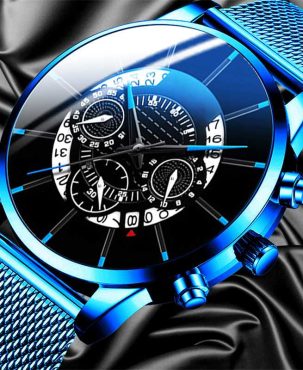ZZ Mens Army Military Wrist Watch Stainless Steel Quartz Date Analog Sports Watches