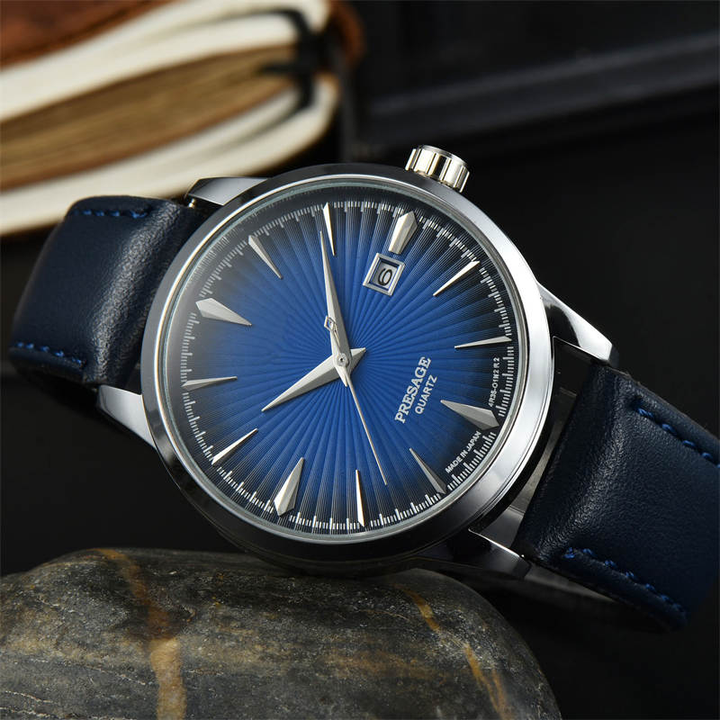 Seiko Men's Business Casual Stainless Steel Six-Pin Calendar Men's Quartz Watch Hot Sale Watch - Image 8