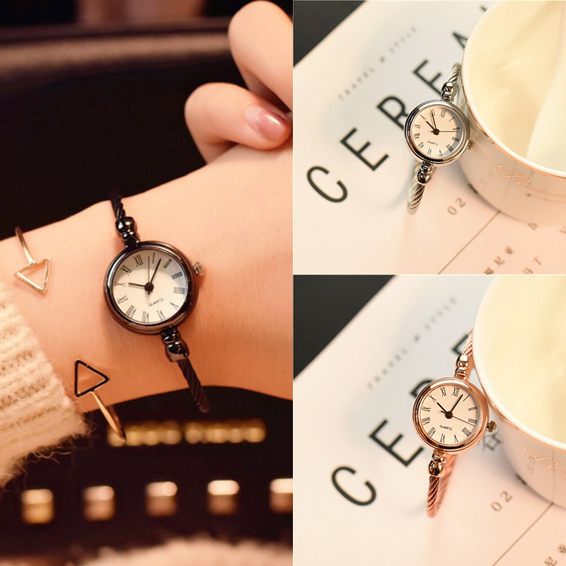 ZZ Bracelet Watch for Girls Student Minimalist Small Thin Strap Ins Retro Easy Matching Small Fresh Opening - Image 11