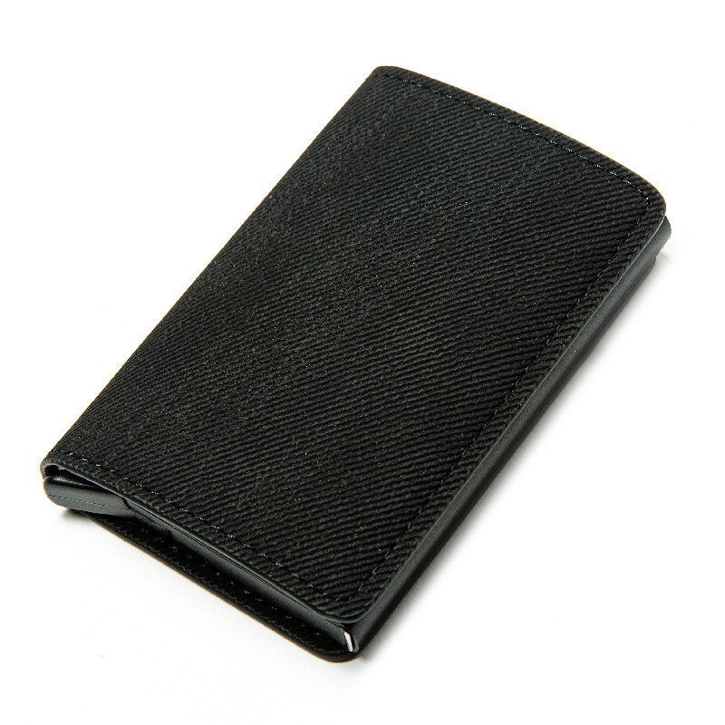 2024 Credit Card Holder Wallet Men Women RFID Aluminium Bank Cardholder Case Vintage Leather Wallet with Money Clips - Image 27