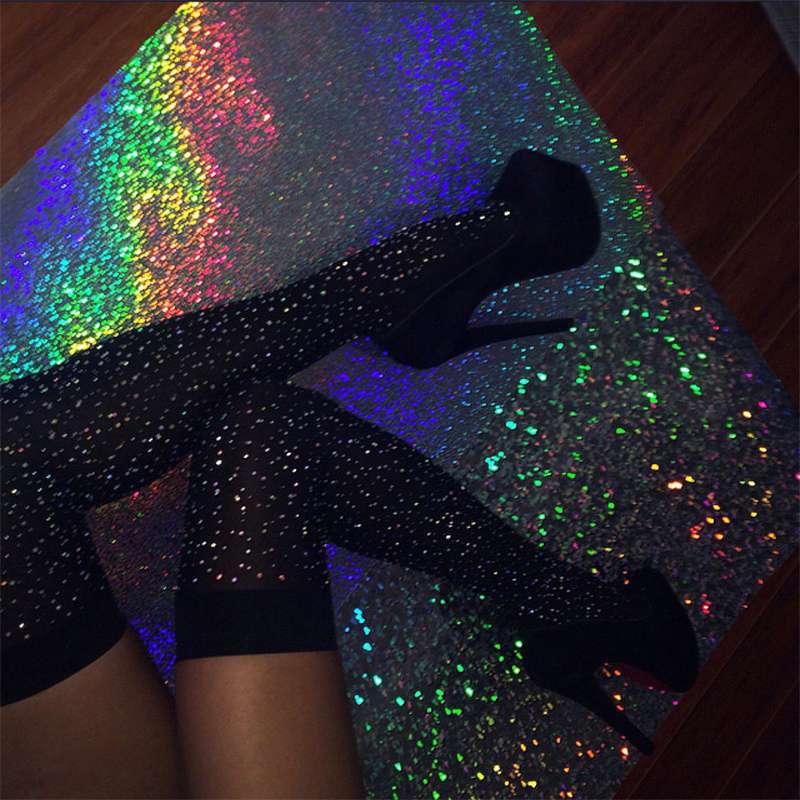 AliExpress Sexy Rhinestone Knee Socks Striped Women's Stockings Rhinestone Socks European and American High-Top Cotton Socks Factory Wholesale - Image 25