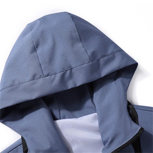Jacket Men's Coat Spring and Autumn 2024 New Korean Style Slim Fit Casual Youth Student Hooded Men's Top Clothing - Image 8