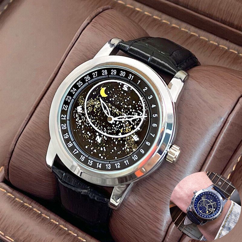 Men's Rotating Starry Sky Automatic Mechanical Watch Luminous Business Fashion - Image 20