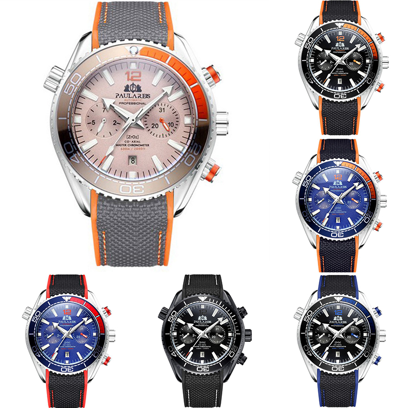 ZGAutomatic Mechanical Luminous Canvas Rubber Band Men's Watch - Image 38