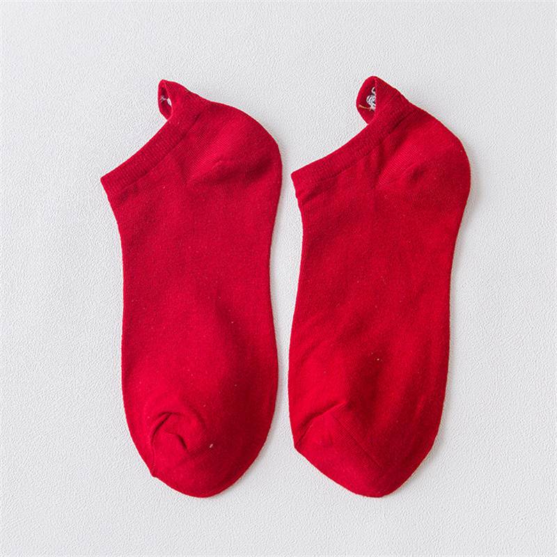 Kawaii Embroidered Expression Women Socks Cotton Harajuku Happy Funny Socks Women Christmas Gifts Ankle 1 Pair Size 35-40 - Image 13
