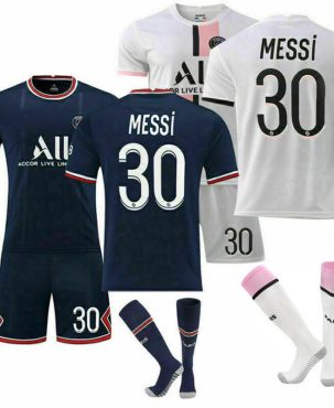 30 for Kids Football Kits Soccer Jersey Training T-shirt Suit 21/22