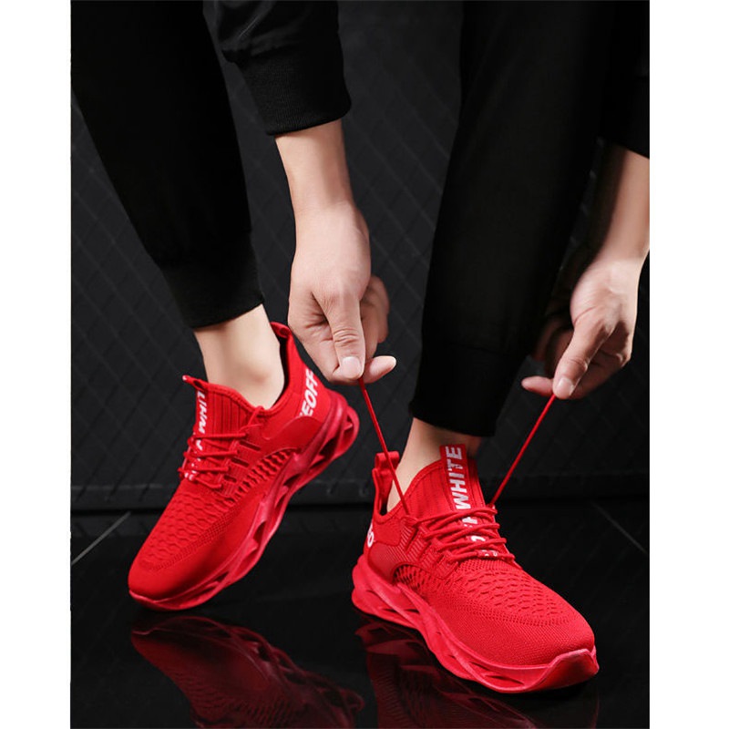 Men's Trainers Sneakers Sports Running Walking Outdoor Gym Shoes, Breathable - Image 14