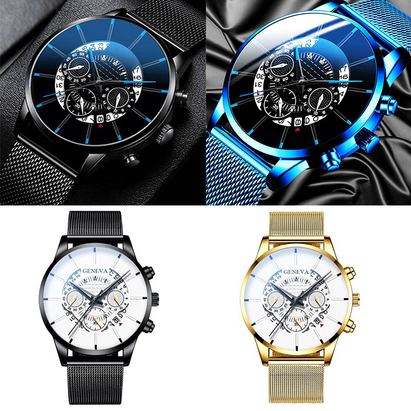 ZZ Mens Army Military Wrist Watch Stainless Steel Quartz Date Analog Sports Watches - Image 18