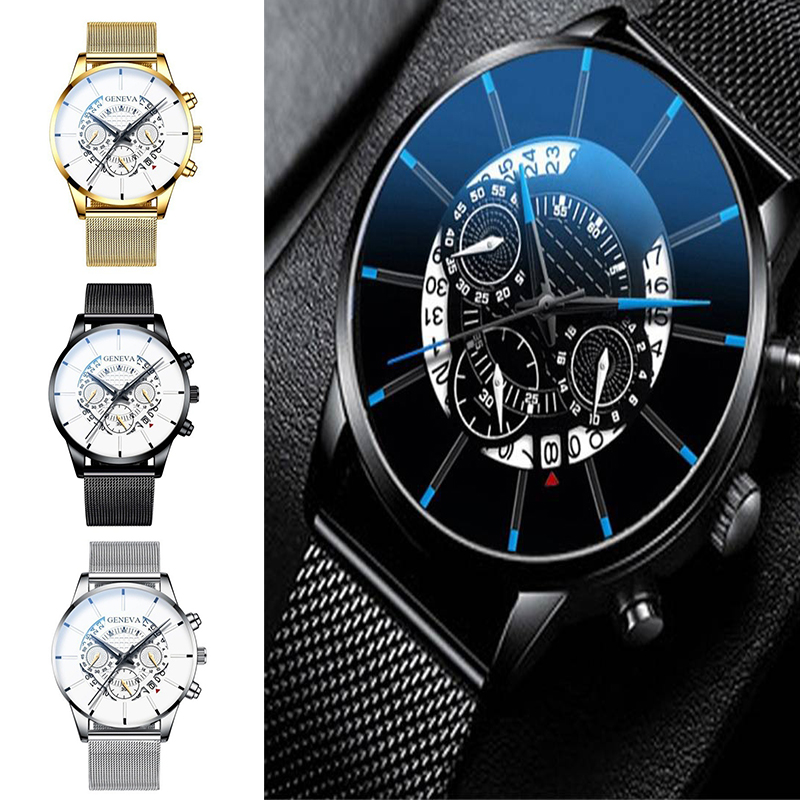 ZZ Mens Army Military Wrist Watch Stainless Steel Quartz Date Analog Sports Watches - Image 19