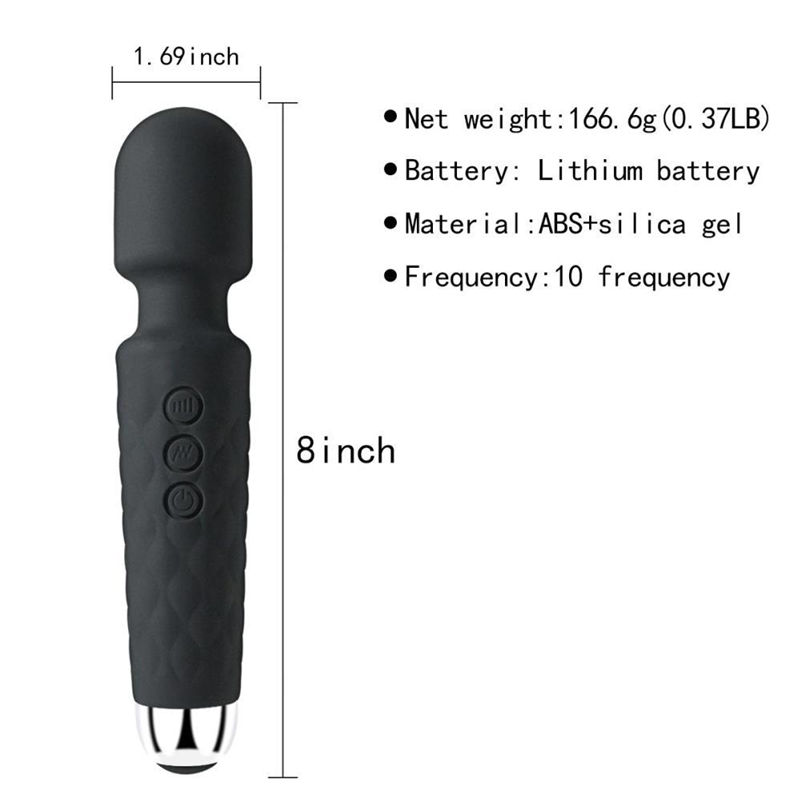 Sex Product Vibrator Women's Masturbation Device Sex Tools AV Massage Stick - Image 3