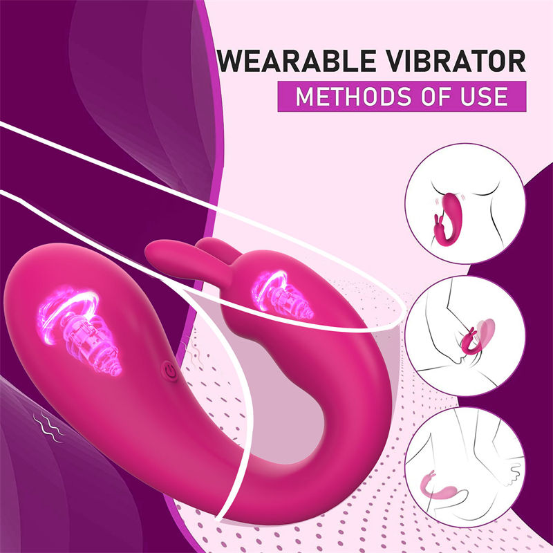 New Sexy Toys Rabbit Wearable Vibrator Vibrator App Remote Flirting Stimulation G-Spot Waterproof Adult Supplies - Image 8