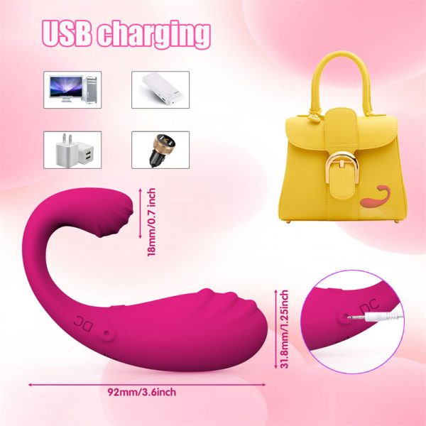 Double Shock Vibrator App Remote Mute Remote Control Vibrator Female Flirting Toys Masturbation Device Sex Toys - Image 7