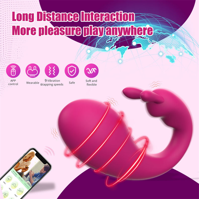 New Sexy Toys Rabbit Wearable Vibrator Vibrator App Remote Flirting Stimulation G-Spot Waterproof Adult Supplies - Image 11