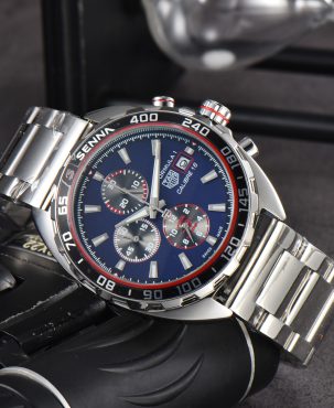 TAG Heuer Formula 1 Senna Special Edition Steel Quartz Stone Watch TH F1 SENNA