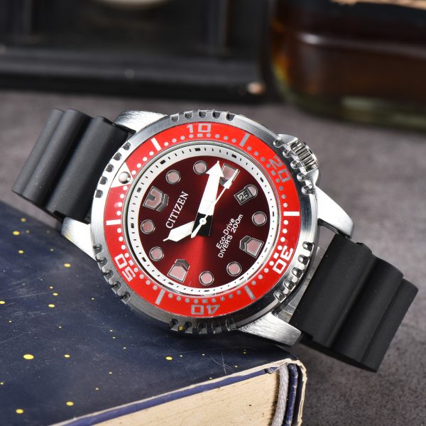 Citizen Promaster Dive 3-Pin Work Series Quartz Watch Rubber Belt watch C Promaster Dive - Image 2