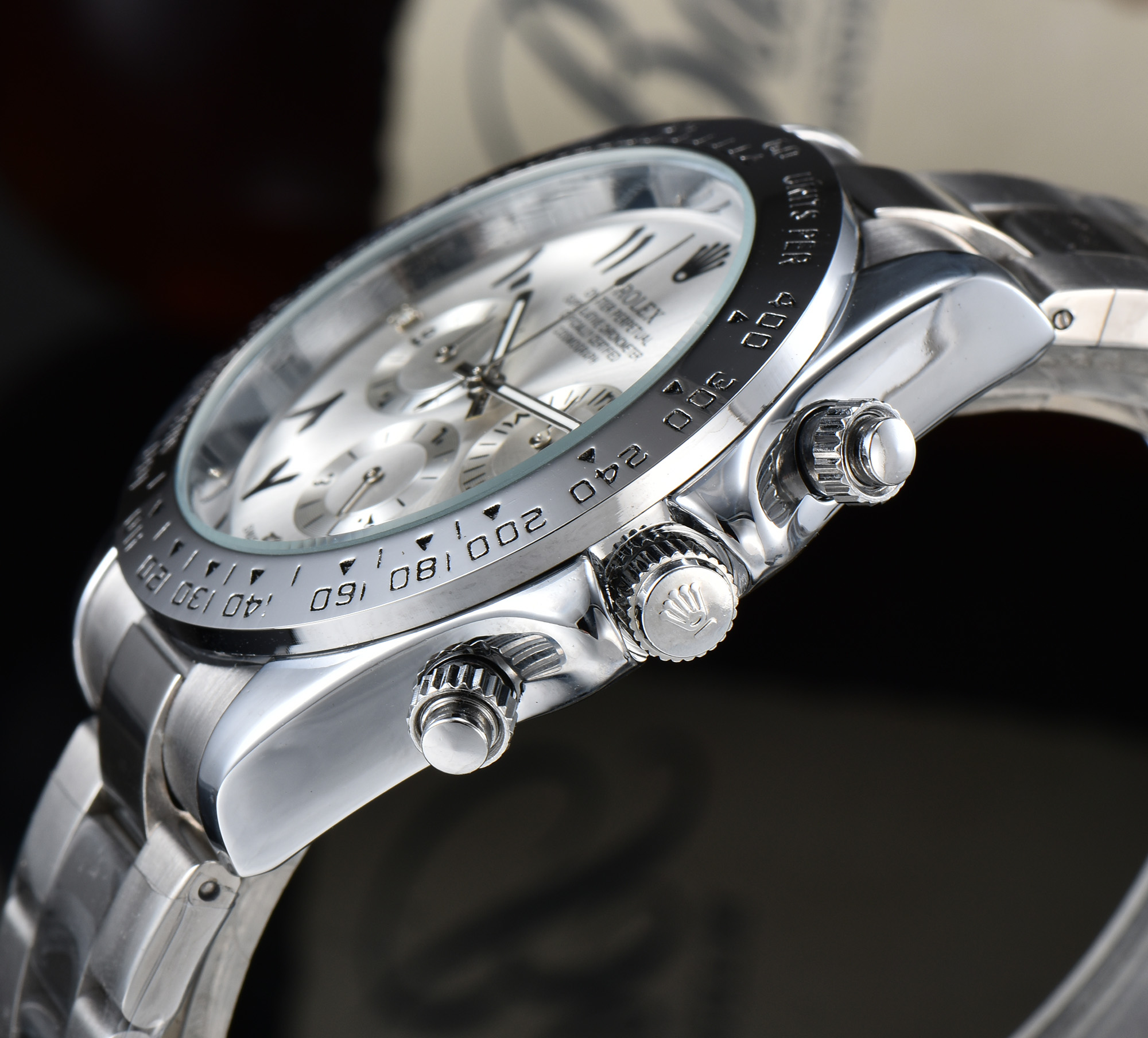 Rolex Oyster Perpetual Cosmograph Daytona Fashion Luxury Men's Watch R Daytona - Image 3